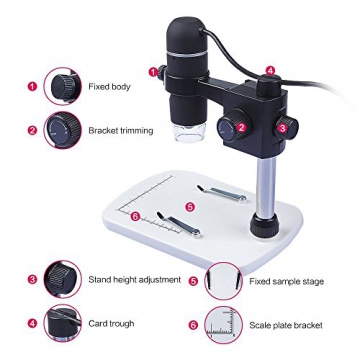 Crenova USB-Mikroskop mit HD Kamera